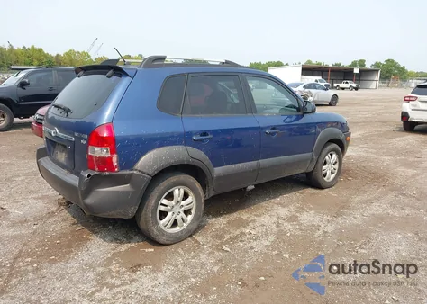 2006 Hyundai Tucson Gls/Limited from USA, damaged, VIN KM8JN72D16U427392